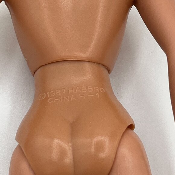 Vintage 1987 Maxie Dolls Lot Hasbro Lookin’ Smart Twist Waist Freckles Blue Eyes - Picture 15 of 16